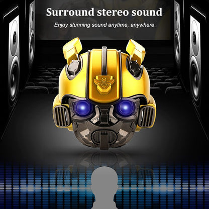 Bumblebee Helmet Wireless Bluetooth Speaker-Free Shipping - aurelia-clothing-8955