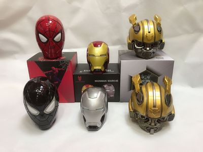 Bumblebee Helmet Wireless Bluetooth Speaker-Free Shipping - aurelia-clothing-8955