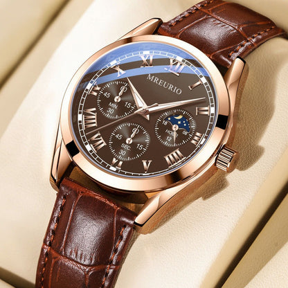 Business Watch Mens Watch Mens Watch Belt Quartz - Free Shipping - aurelia-clothing-8955
