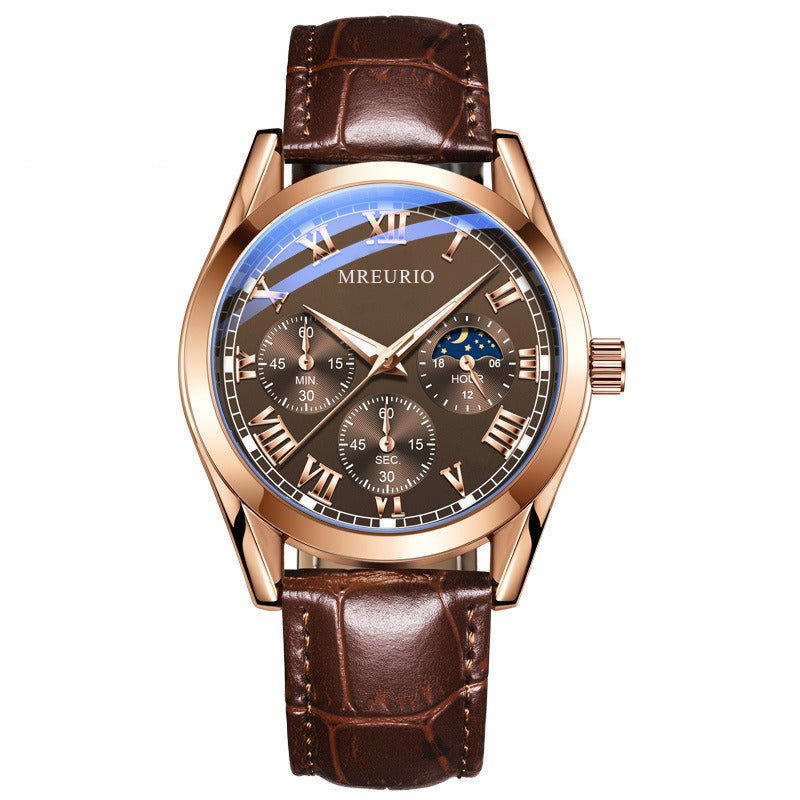 Business Watch Mens Watch Mens Watch Belt Quartz - Free Shipping - aurelia-clothing-8955