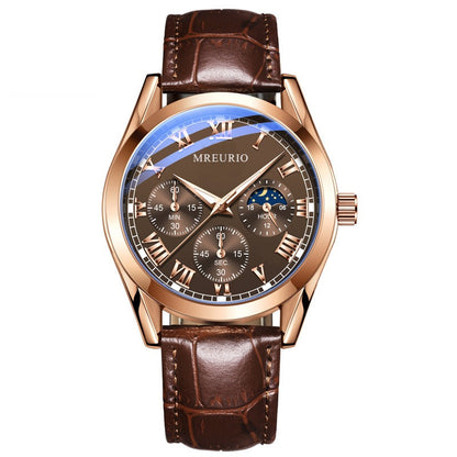 Business Watch Mens Watch Mens Watch Belt Quartz - Free Shipping - aurelia-clothing-8955
