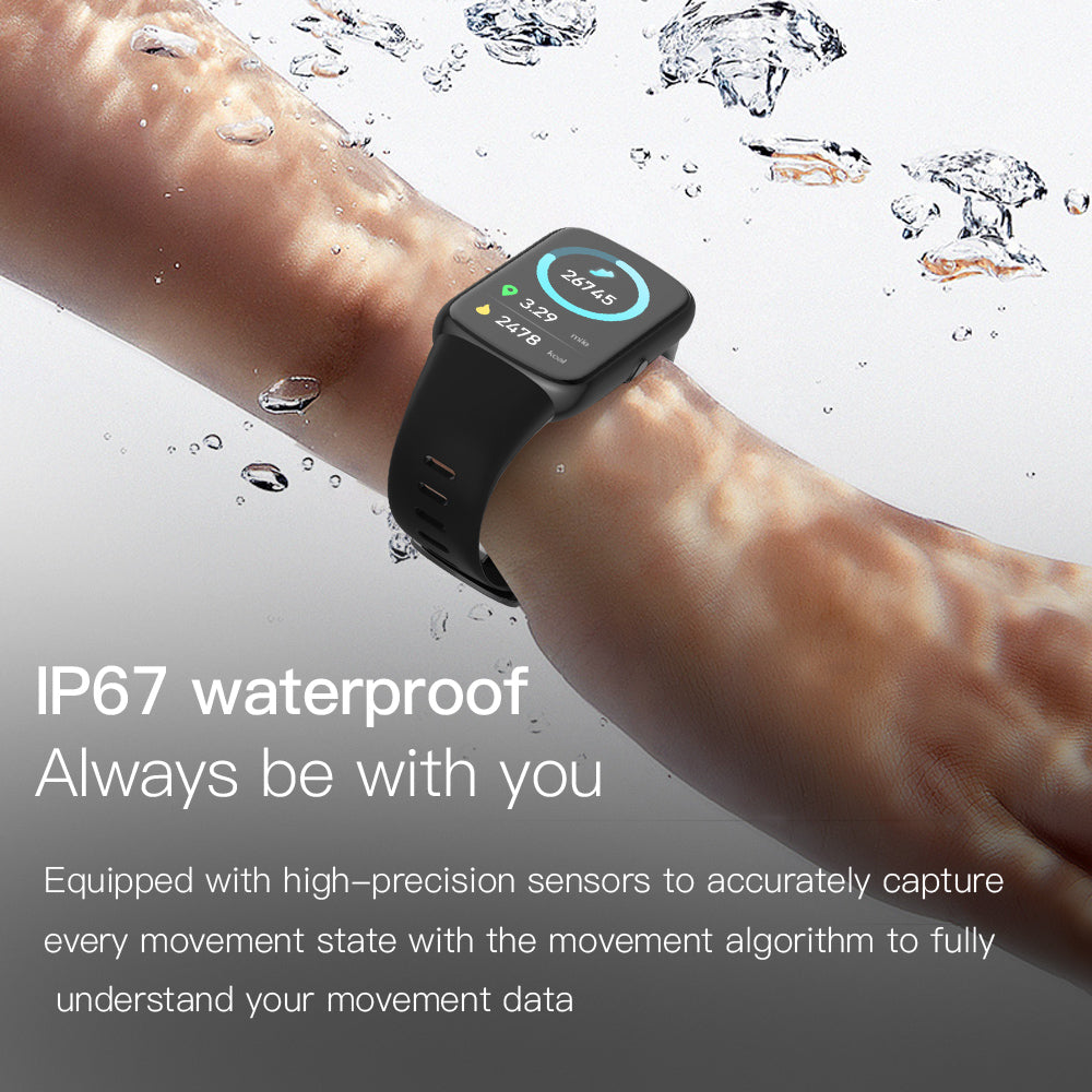 C11 Body Temperature Smart Bracelet With Payment Smart Watch Sports Watch 7 Suitable For Huawei - Free Shipping - aurelia-clothing-8955