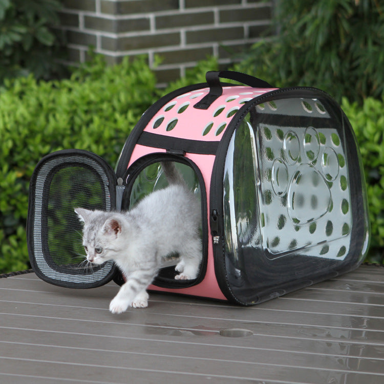 Pet Supplies New Pet Bag Transparent Bag-Free Shipping