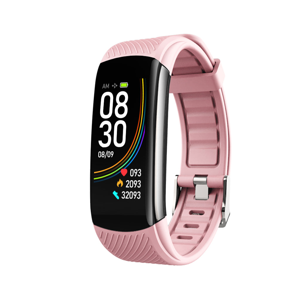 C6T Temperature Measurement Smart Bracelet Blood Pressure Heart Rate Meter Pedometer Watch Sports Bracelet - Free Shipping - aurelia-clothing-8955