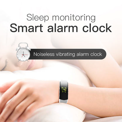 C6T Temperature Measurement Smart Bracelet Blood Pressure Heart Rate Meter Pedometer Watch Sports Bracelet - Free Shipping - aurelia-clothing-8955