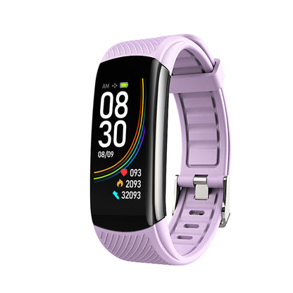 C6T Temperature Measurement Smart Bracelet Blood Pressure Heart Rate Meter Pedometer Watch Sports Bracelet - Free Shipping - aurelia-clothing-8955
