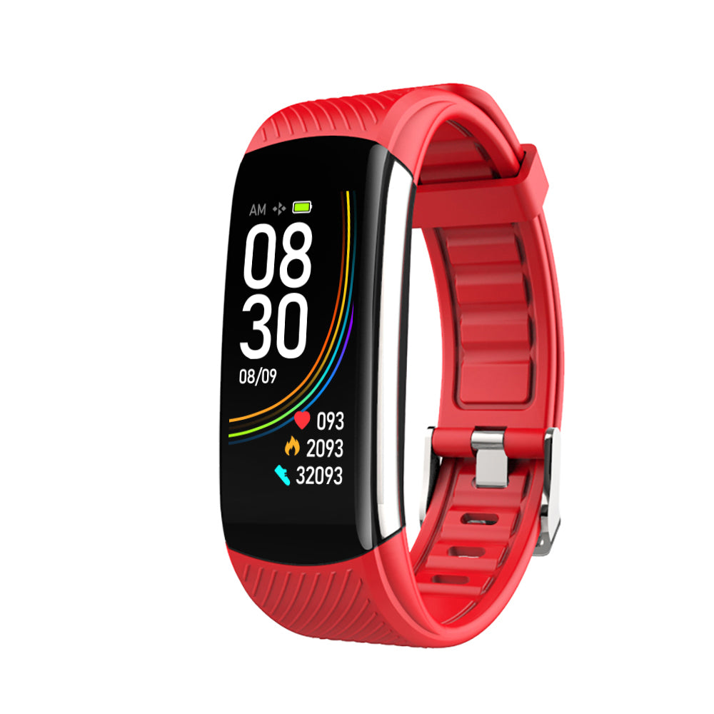 C6T Temperature Measurement Smart Bracelet Blood Pressure Heart Rate Meter Pedometer Watch Sports Bracelet - Free Shipping - aurelia-clothing-8955