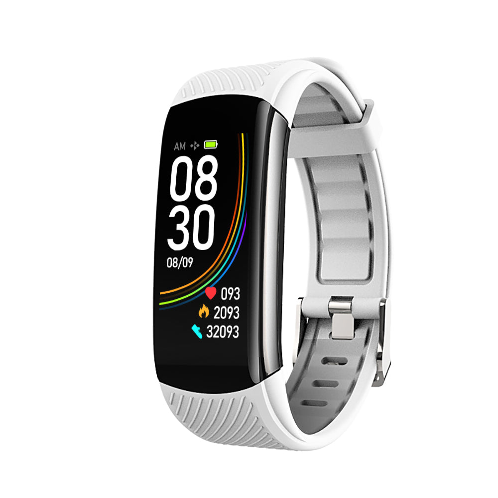 C6T Temperature Measurement Smart Bracelet Blood Pressure Heart Rate Meter Pedometer Watch Sports Bracelet - Free Shipping - aurelia-clothing-8955