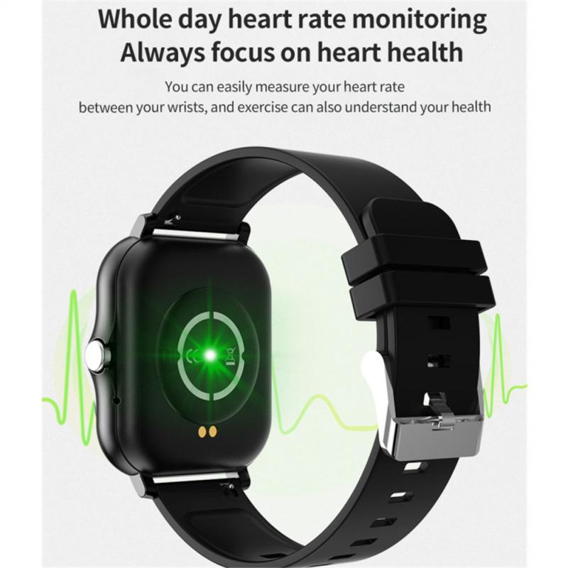CT2 Smart Watch Full Touch Fitness Smart Watch Heart Rate Monitor Bluetooth Call Waterproof Watch - Free Shipping - aurelia-clothing-8955