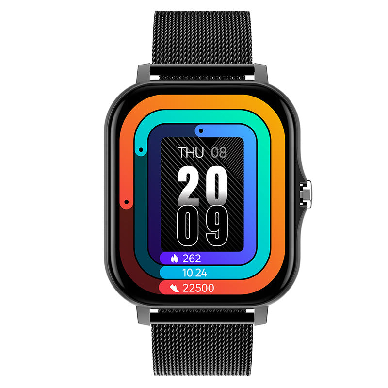 CT2 Smart Watch Full Touch Fitness Smart Watch Heart Rate Monitor Bluetooth Call Waterproof Watch - Free Shipping - aurelia-clothing-8955