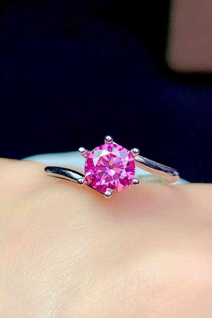 Cant Stop Your Shine 1 Carat Moissanite Ring - aurelia-clothing-8955