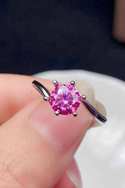 Cant Stop Your Shine 1 Carat Moissanite Ring - aurelia-clothing-8955