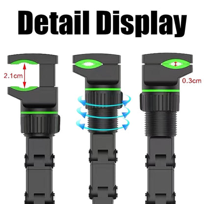 Car Phone Holder Multifunctional 360 Degree Rotatable Auto Rearview Mirror Seat Hanging Clip Bracket Cell Phone Holder for Car - Free Shipping - aurelia-clothing-8955
