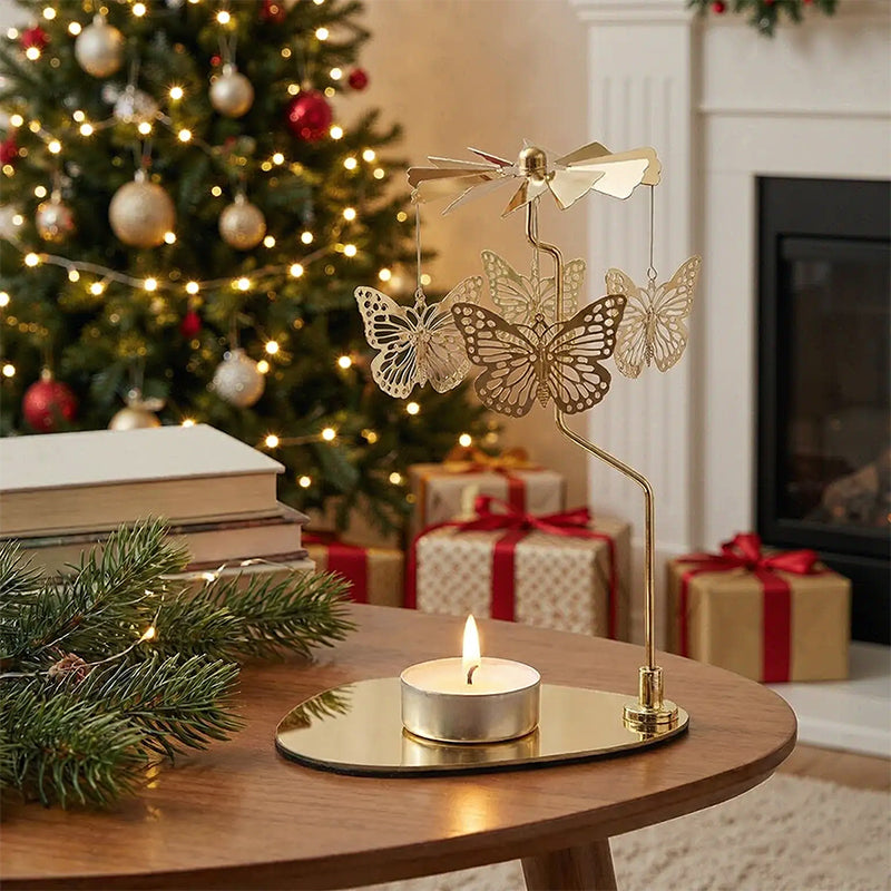 Carousel Candle Spinner Holder-Free Shipping - aurelia-clothing-8955