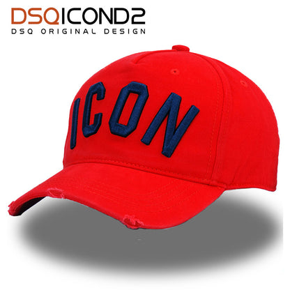 Casquette Hats Solid Pattern Hats Letters ICON Casquette Dad Hip Hop Baseball Cap Snapback Cap - Free Ship - aurelia-clothing-8955