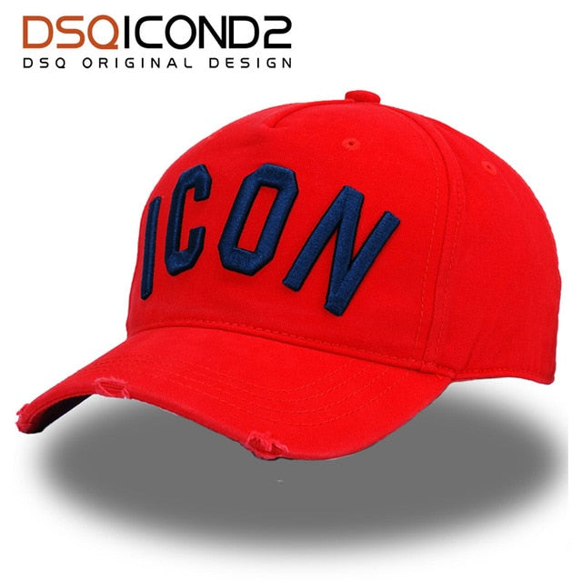 Casquette Hats Solid Pattern Hats Letters ICON Casquette Dad Hip Hop Baseball Cap Snapback Cap - Free Ship - aurelia-clothing-8955