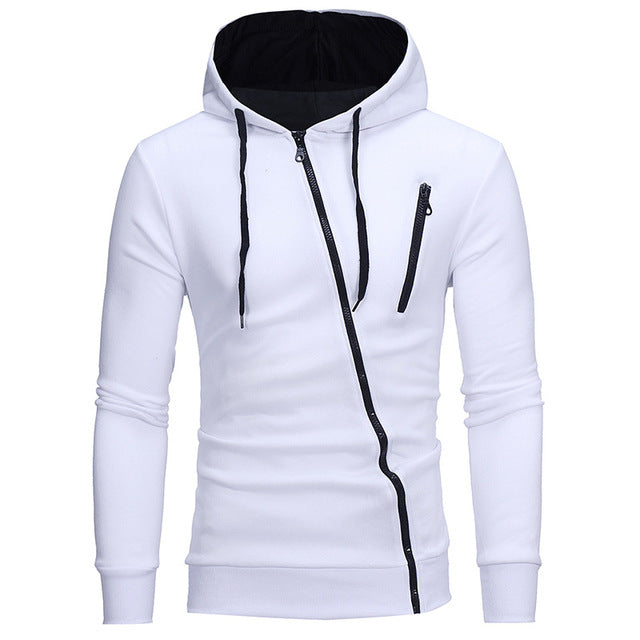 Casual Solid Tracksuit Zipper Hooded Sweatshirt Jacket Sweatpants Mens Tracksuit-Free Shipping - aurelia-clothing-8955