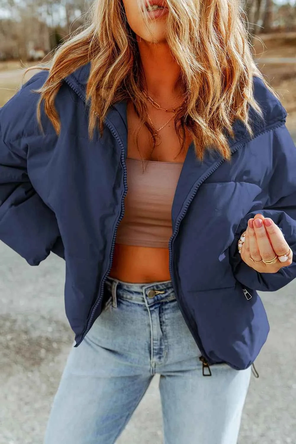 Coat with Pockets-Free Shipping - aurelia-clothing-8955
