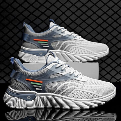 Coconut Mens Shoes Summer Breathable Mesh Shoes Mens Korean Version Versatile Thick Sole Sports Casual Running Shoes - Free Shipping - aurelia-clothing-8955