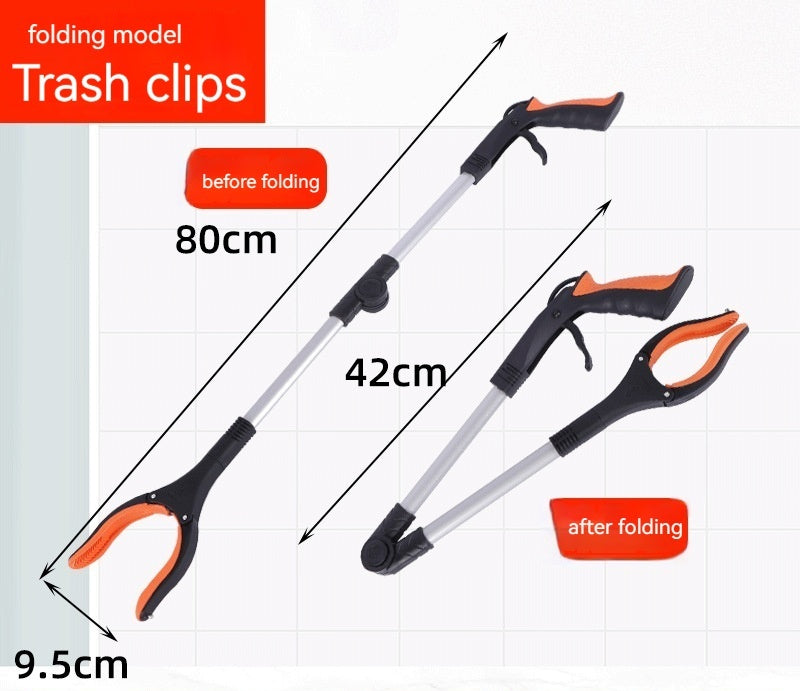Collapsible Hygiene Home Waste Collection Gripper - Free Shipping - aurelia-clothing-8955