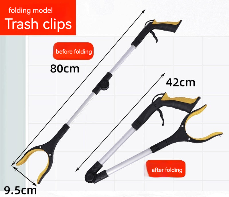 Collapsible Hygiene Home Waste Collection Gripper - Free Shipping - aurelia-clothing-8955