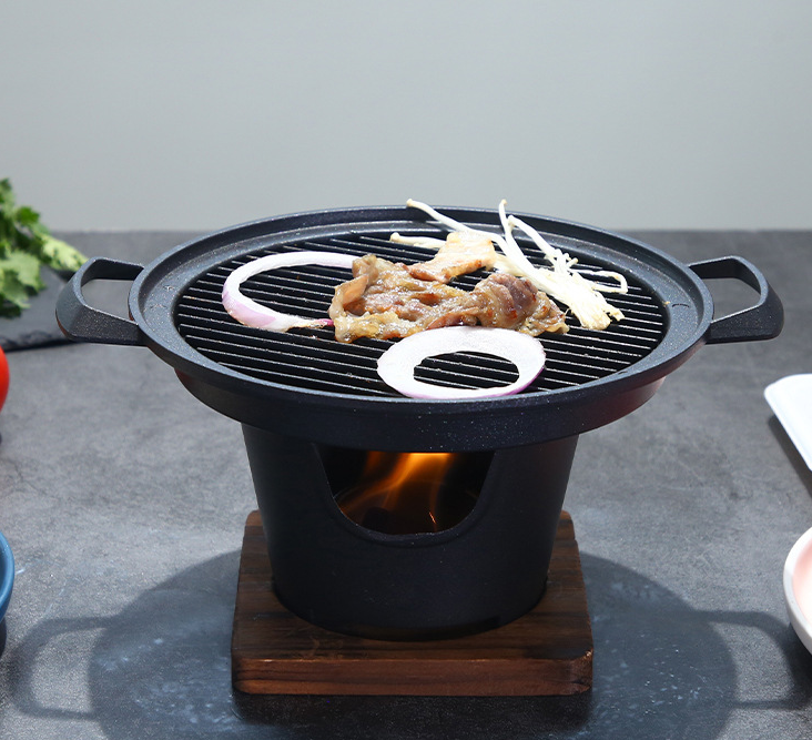 Compact Solo Japanese-Inspired BBQ Grill - Free Shipping - aurelia-clothing-8955