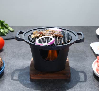 Compact Solo Japanese-Inspired BBQ Grill - Free Shipping - aurelia-clothing-8955