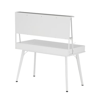 Computer Desk with Storage & Magnetic Dry Erase-Free Shipping - aurelia-clothing-8955