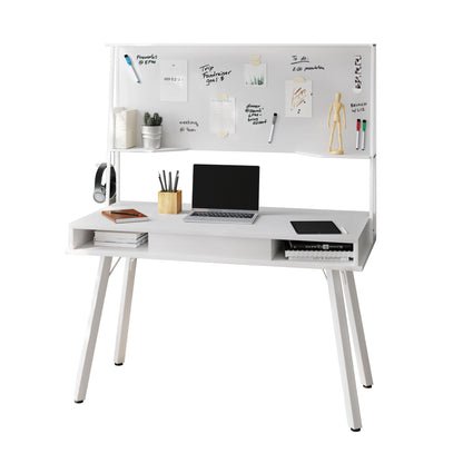 Computer Desk with Storage & Magnetic Dry Erase-Free Shipping - aurelia-clothing-8955