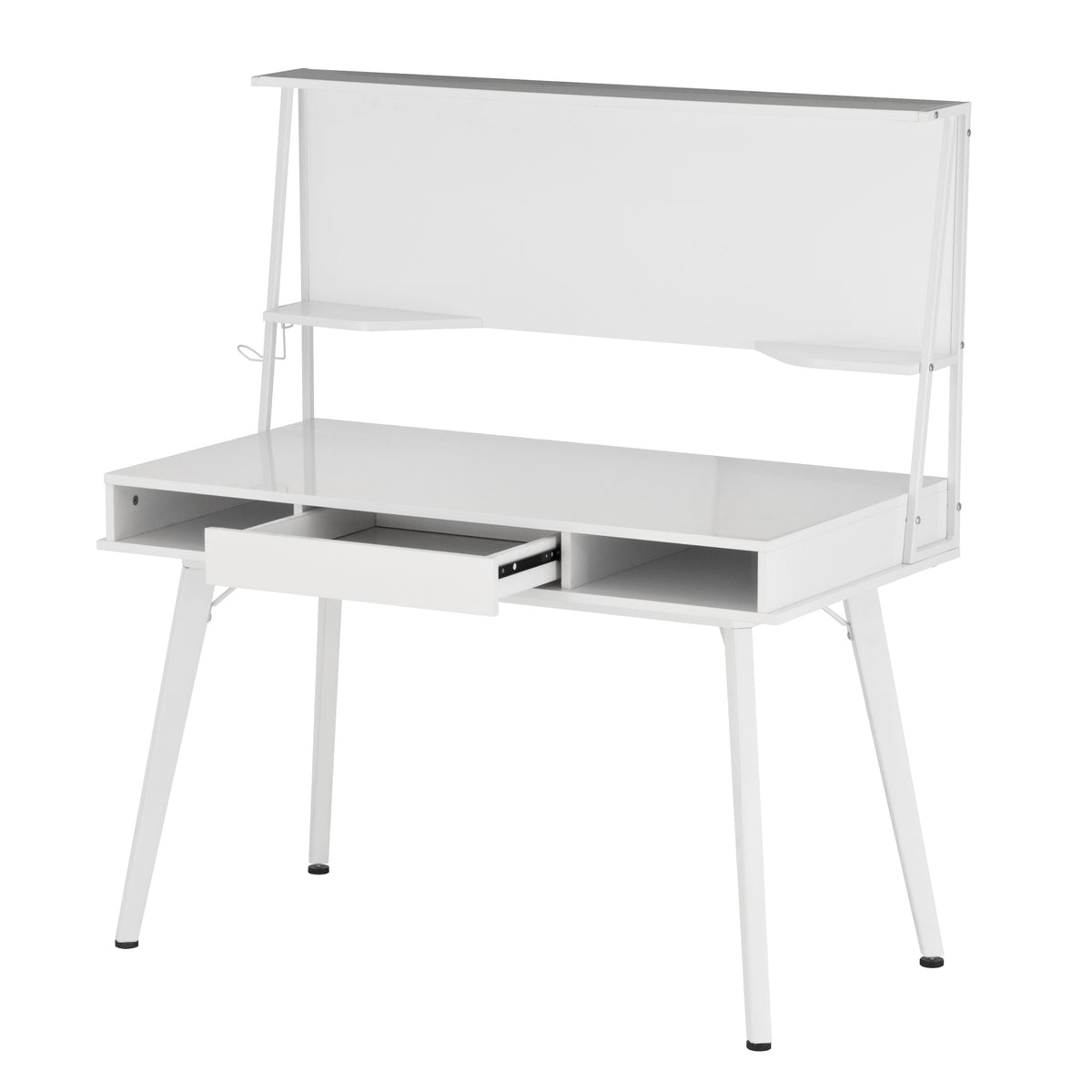 Computer Desk with Storage & Magnetic Dry Erase-Free Shipping - aurelia-clothing-8955