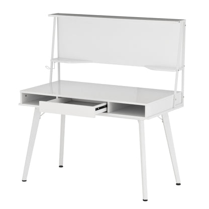 Computer Desk with Storage & Magnetic Dry Erase-Free Shipping - aurelia-clothing-8955