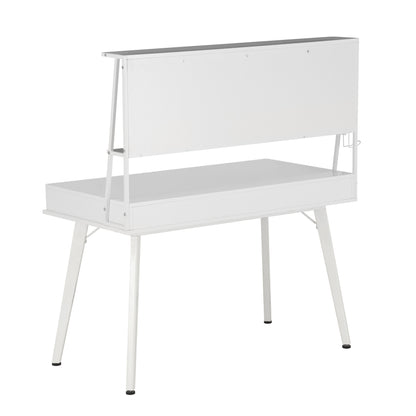 Computer Desk with Storage & Magnetic Dry Erase-Free Shipping - aurelia-clothing-8955