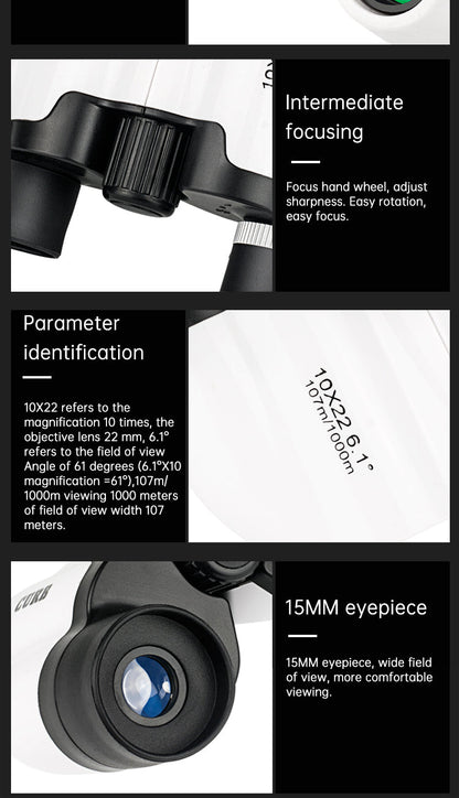 Concert telescope small mini portable special mobile phone for watching dramas high-power high-definition night vision - Free Shipping - aurelia-clothing-8955