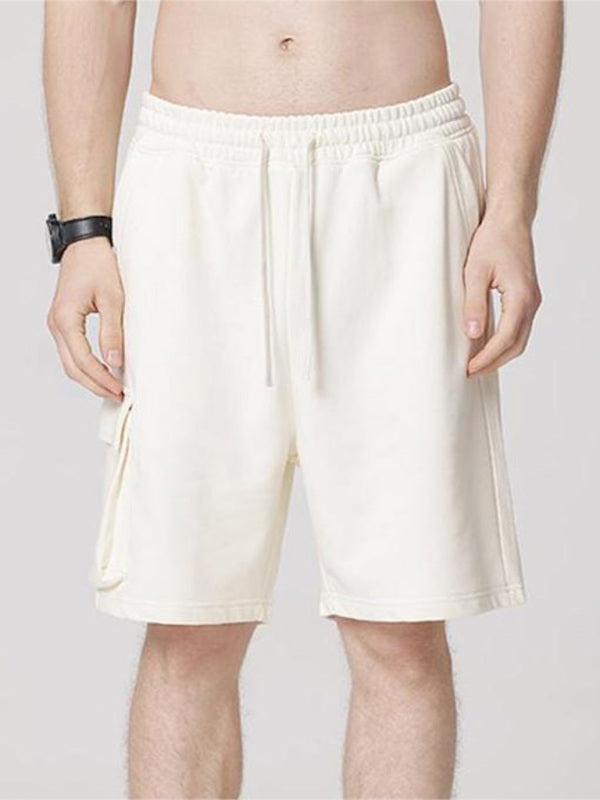 Contrasting Color Stitching Woven Casual Shorts- Free Shipping - aurelia-clothing-8955