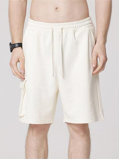 Contrasting Color Stitching Woven Casual Shorts- Free Shipping - aurelia-clothing-8955