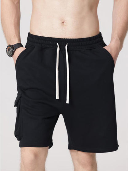 Contrasting Color Stitching Woven Casual Shorts- Free Shipping - aurelia-clothing-8955