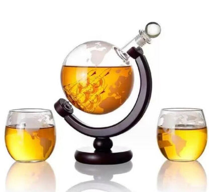 Creative Globe Decanter Set - Free Shipping - aurelia-clothing-8955