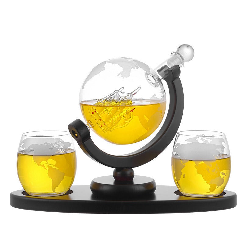 Creative Globe Decanter Set - Free Shipping - aurelia-clothing-8955