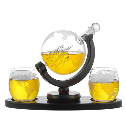 Creative Globe Decanter Set - Free Shipping - aurelia-clothing-8955