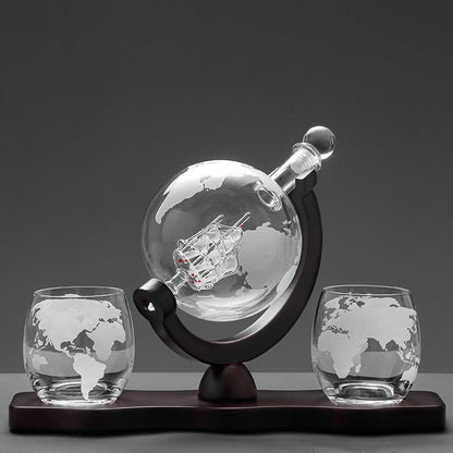 Creative Globe Decanter Set - Free Shipping - aurelia-clothing-8955