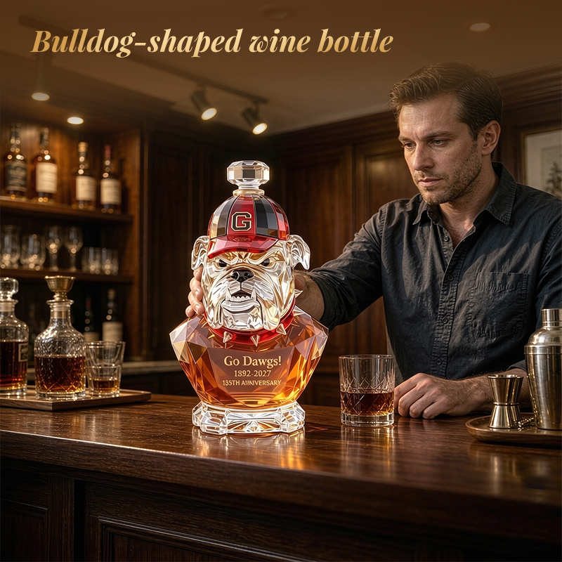 Creative Sculpture Glass Liquor Bottle –Free Shipping - aurelia-clothing-8955