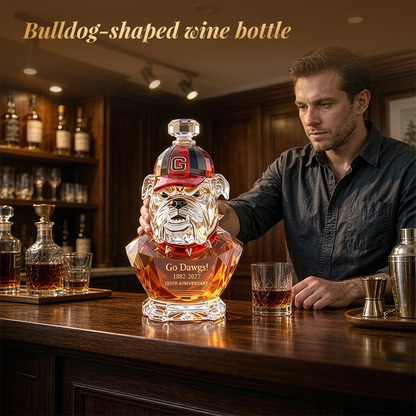 Creative Sculpture Glass Liquor Bottle –Free Shipping - aurelia-clothing-8955