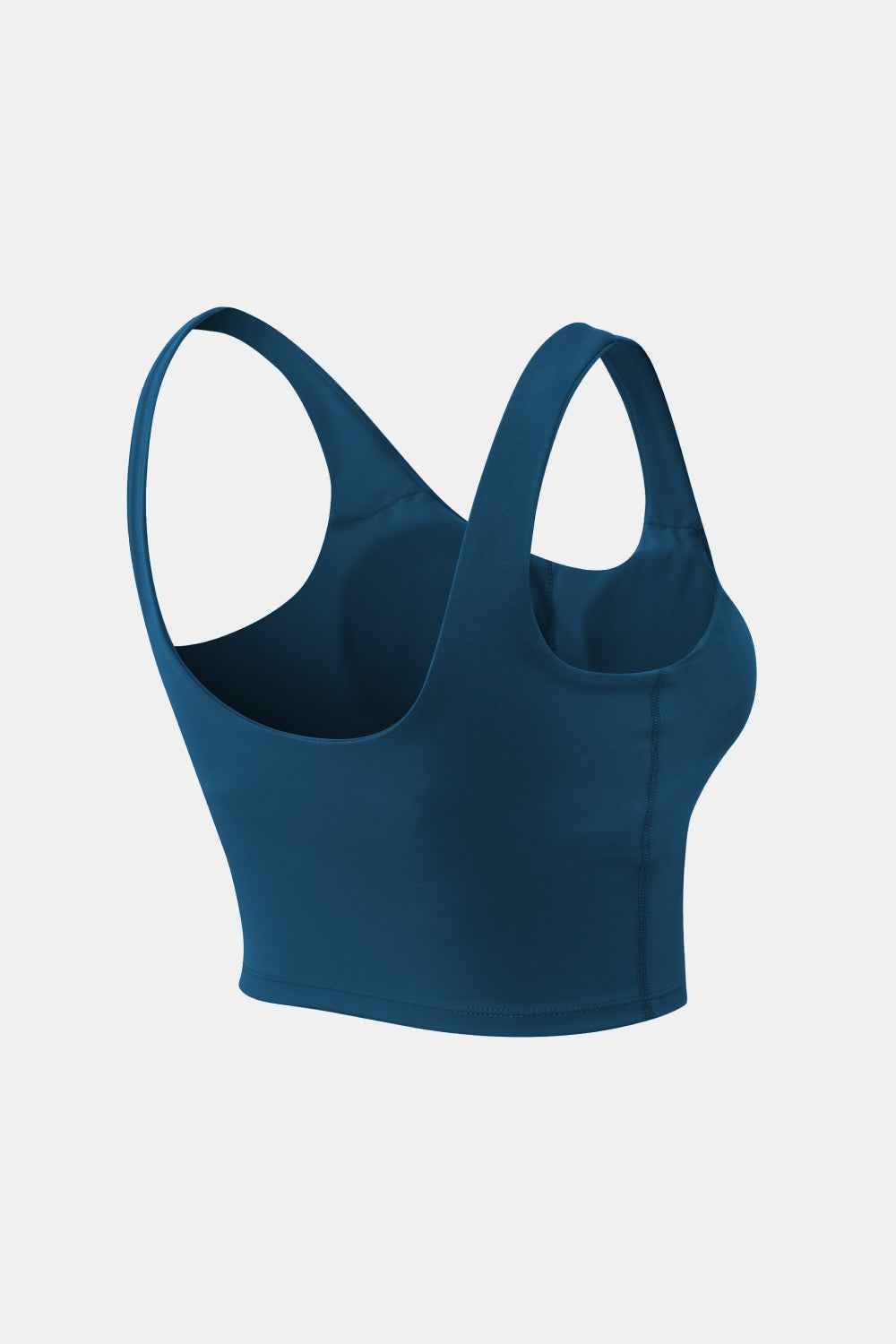 Cropped Scoop Neck Active Tank Top - Free Shipping - aurelia-clothing-8955