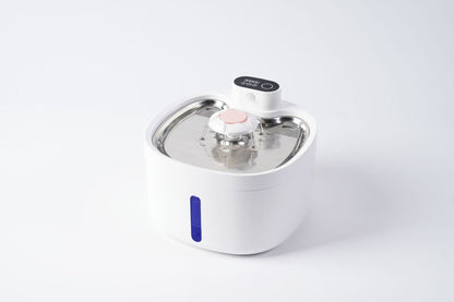 Cross border new pet intelligent water dispenser food grade stainless steel wireless range flowing water dispenser for cats - Free Shipping - aurelia-clothing-8955