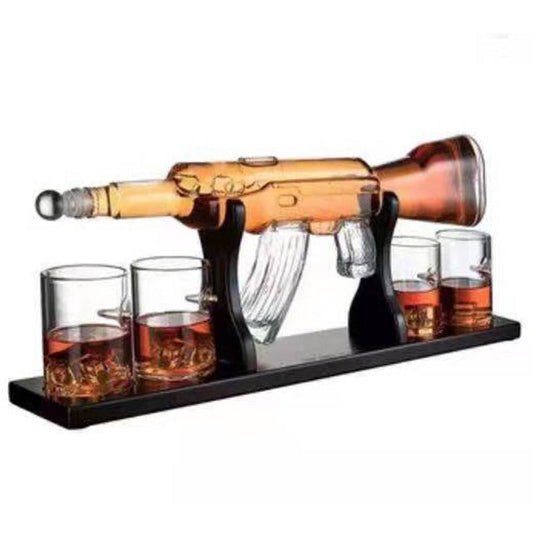 Crystal Glass AK47 Rifle Decanter-Free Shipping - aurelia-clothing-8955
