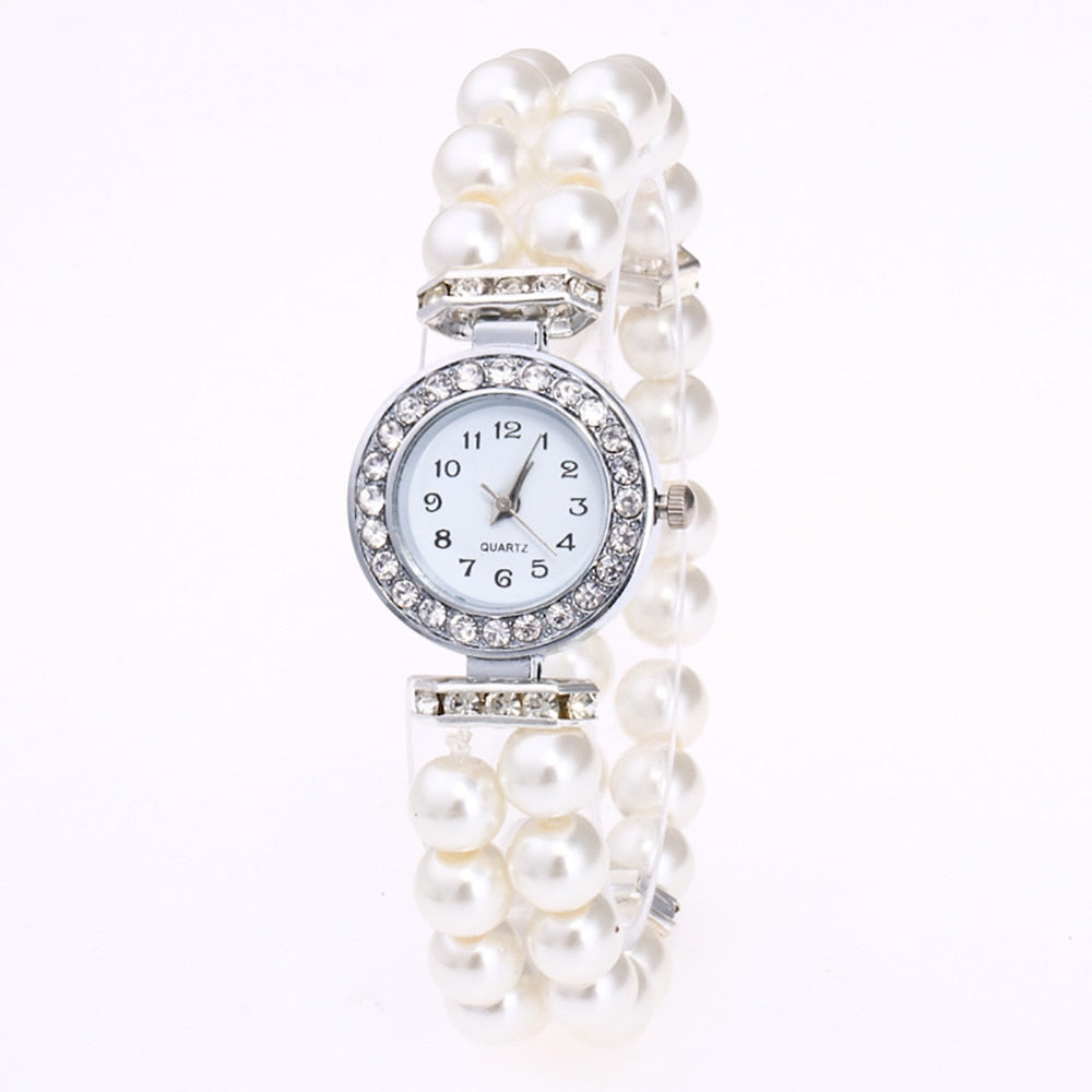 Crystal Watch Women Watch Pearl-Free Shipping - aurelia-clothing-8955