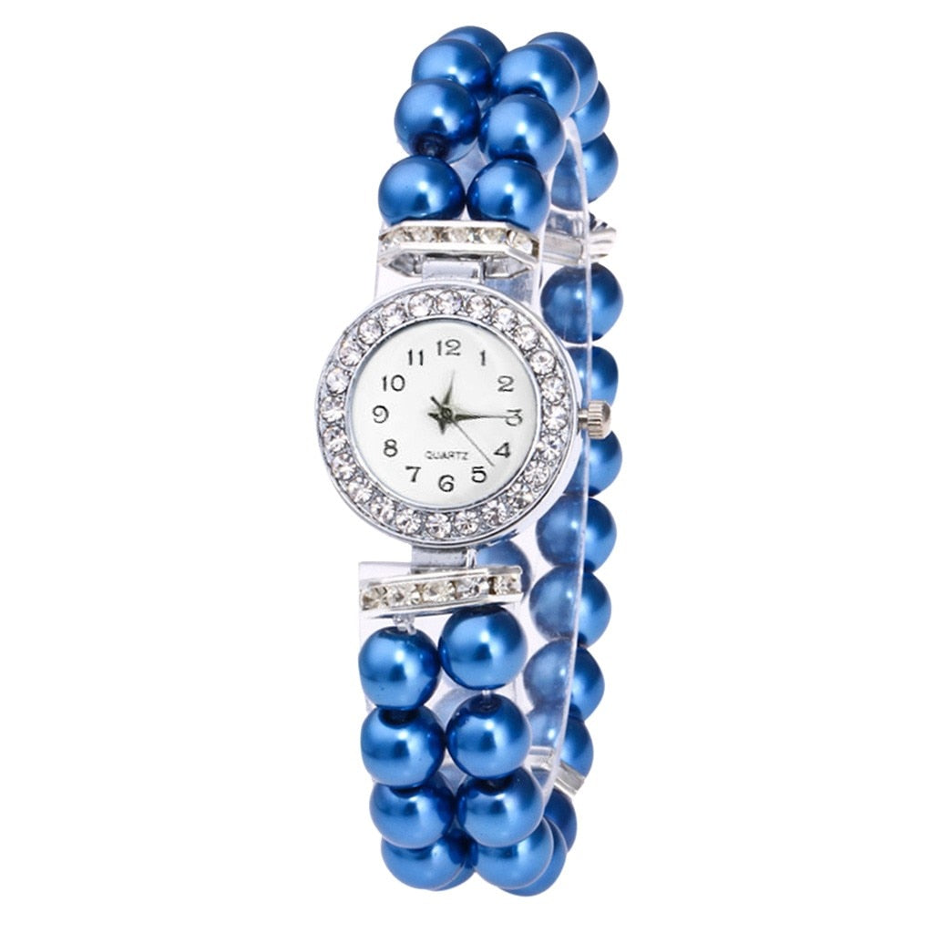 Crystal Watch Women Watch Pearl-Free Shipping - aurelia-clothing-8955