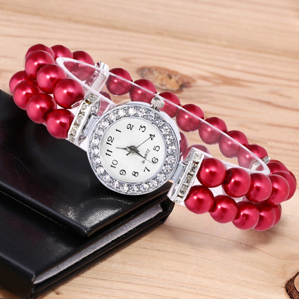 Crystal Watch Women Watch Pearl-Free Shipping - aurelia-clothing-8955
