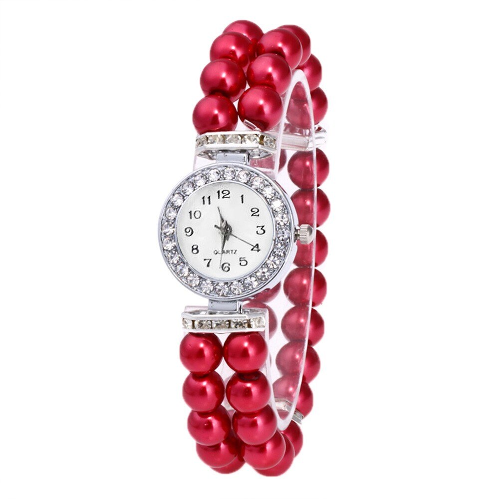 Crystal Watch Women Watch Pearl-Free Shipping - aurelia-clothing-8955