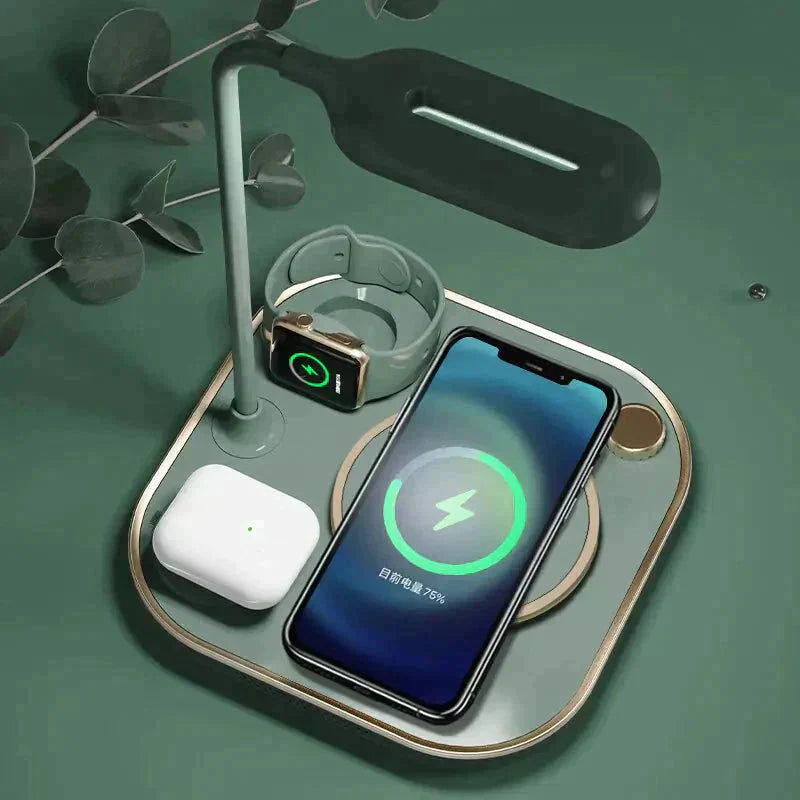 Desk Lamp 4 in 1 Fast Charger - aurelia-clothing-8955